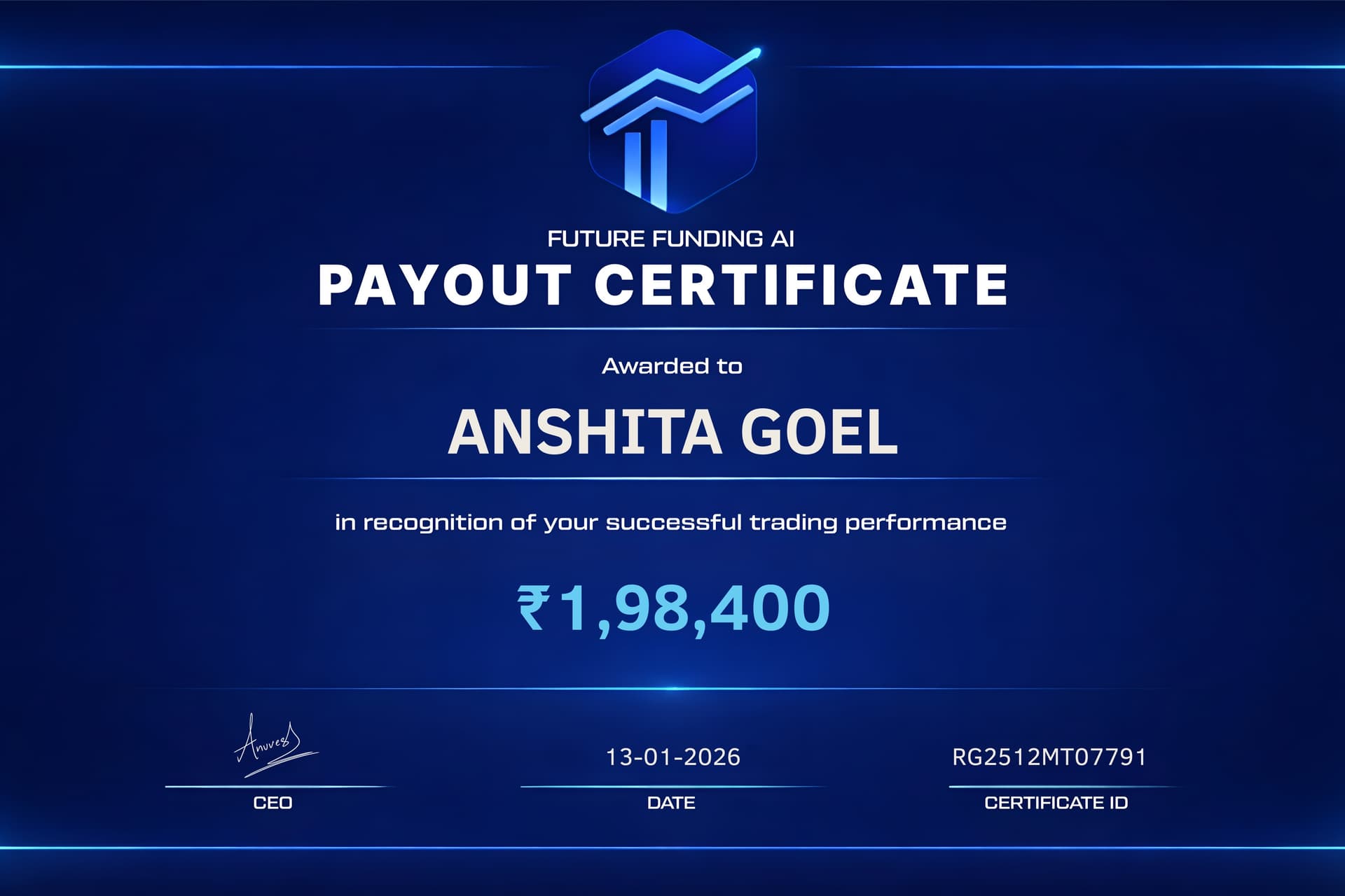 Payout Certificate 16
